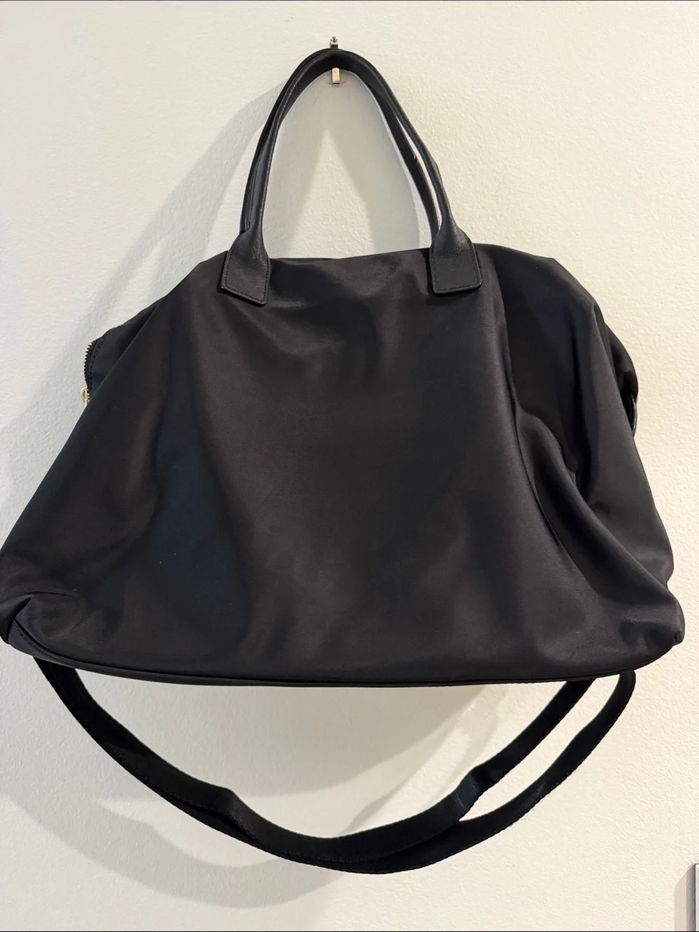 kate spade Black Nylon Tote with Top Handles